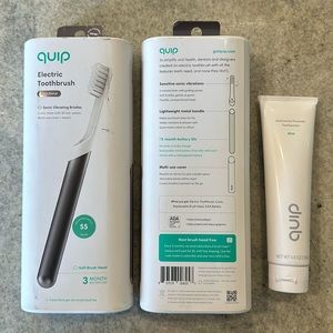 Quip Slate Metal Toothbrushes